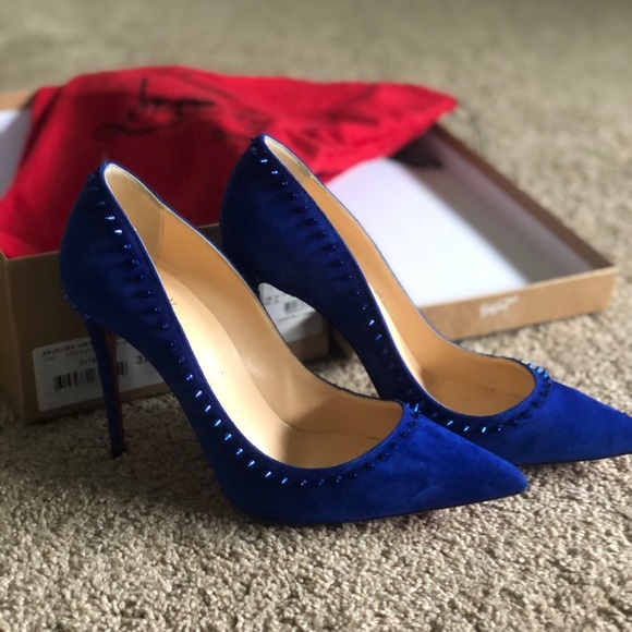 Size 37.5 Anjalina 100mm pumps - Picture 2 of 5